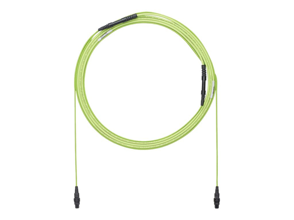 Panduit QuickNet - Trunk cable - PanMPO multi-mode (F) breakout to PanMPO multi-mode (F) breakout - 11 m - 0.2 in - fiber optic FWTYL7575LNM011