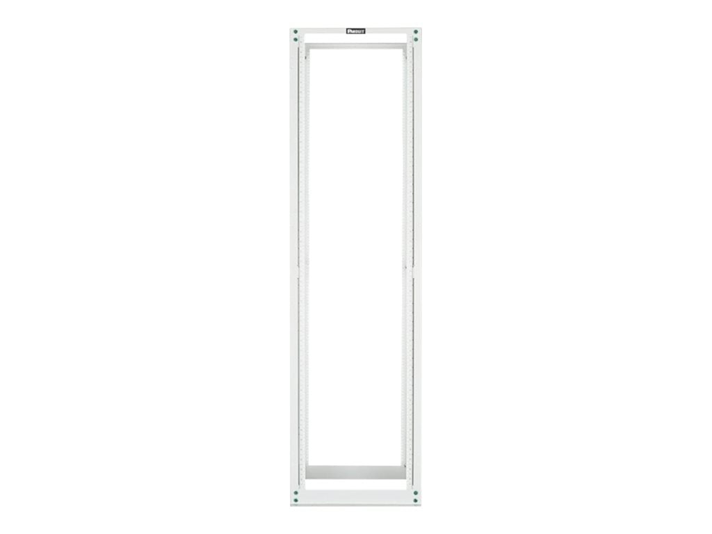 Panduit - Rack open frame - 4-post - white - 45U - 23",Panduit - rack - 45U" R4P42WH