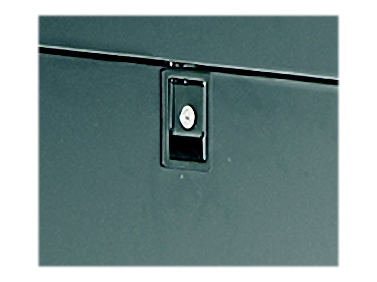 Panduit - Rack panel lock - side - black NVSPLOCK-006