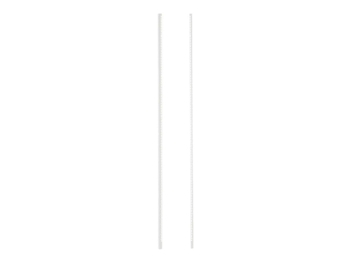 Panduit - Rack rail kit - white - 45U - 19/23"" R4PRCNWH