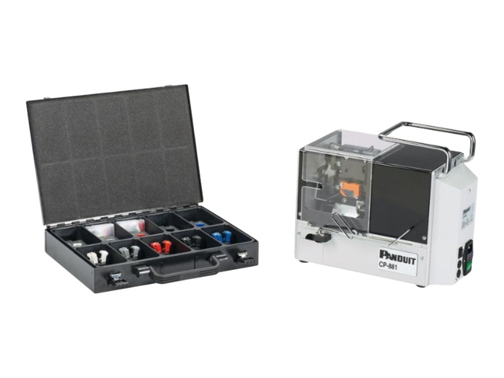 Panduit Reel Smart - Crimp tool and cable stripper - die type CP-881