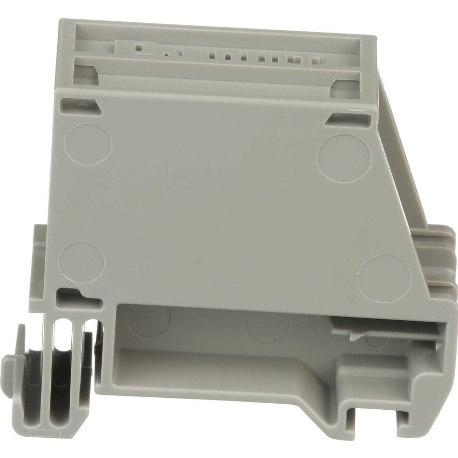 Panduit Shield Din Rail Mnt Adpt W/ Lab Pk1Moq10 Outlet Box Grey