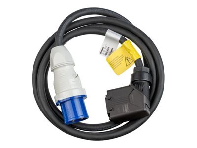Panduit SmartZone G5 - Power cable - IEC 60309 2P+E (P) to power (P) - AC 240 V - 32 A - 10 ft - black UPDUCRD9