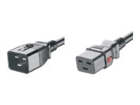 Panduit SmartZone G5 - Power cable - IEC 60320 C20 locking to IEC 60320 C19 locking - AC 250 V - 16 A - 6 ft - black - for P/N: LPCB14-X