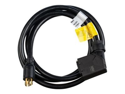 Panduit SmartZone G5 - Power cable - NEMA L21-30P (P) to power (P) - AC 208 V - 30 A - 10 ft - black UPDUCRD10
