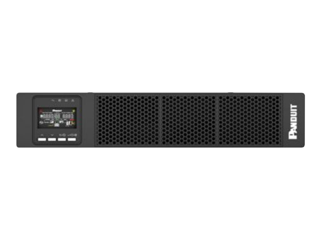 Panduit SmartZone - UPS (rack-mountable / external) - AC 220/230/240 V - 2000 Watt - 3000 VA - 1-phase - Ethernet, RS-232, USB U03N12V