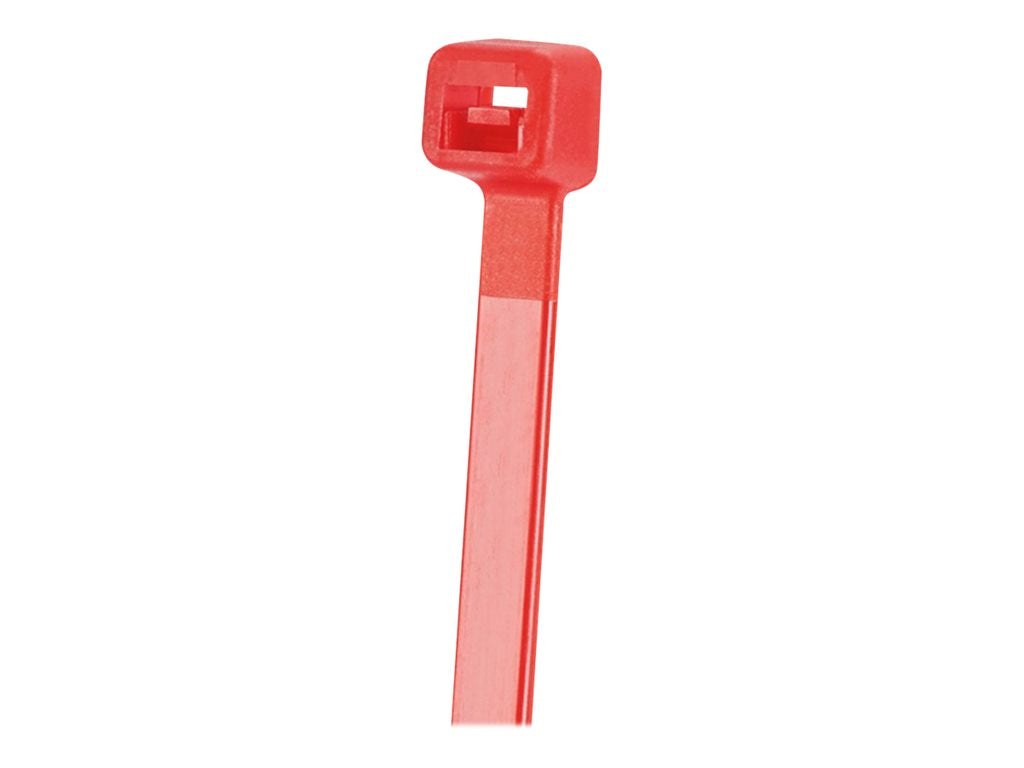 Panduit StrongHold - Cable tie - 0.7 in - red (pack of 100) S7-50-C2