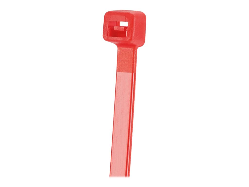 Panduit StrongHold - Cable tie - 1 ft - red (pack of 100) S12-50-C2