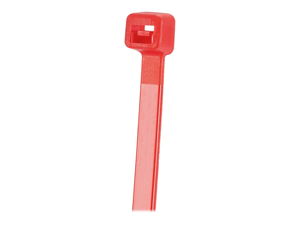 Panduit StrongHold - Cable tie - 1.2 ft - red (pack of 100) S15-50-C2