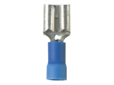 Panduit StrongHold - Female disconnect - loose piece - blue (pack of 25) EDV14-250B-Q