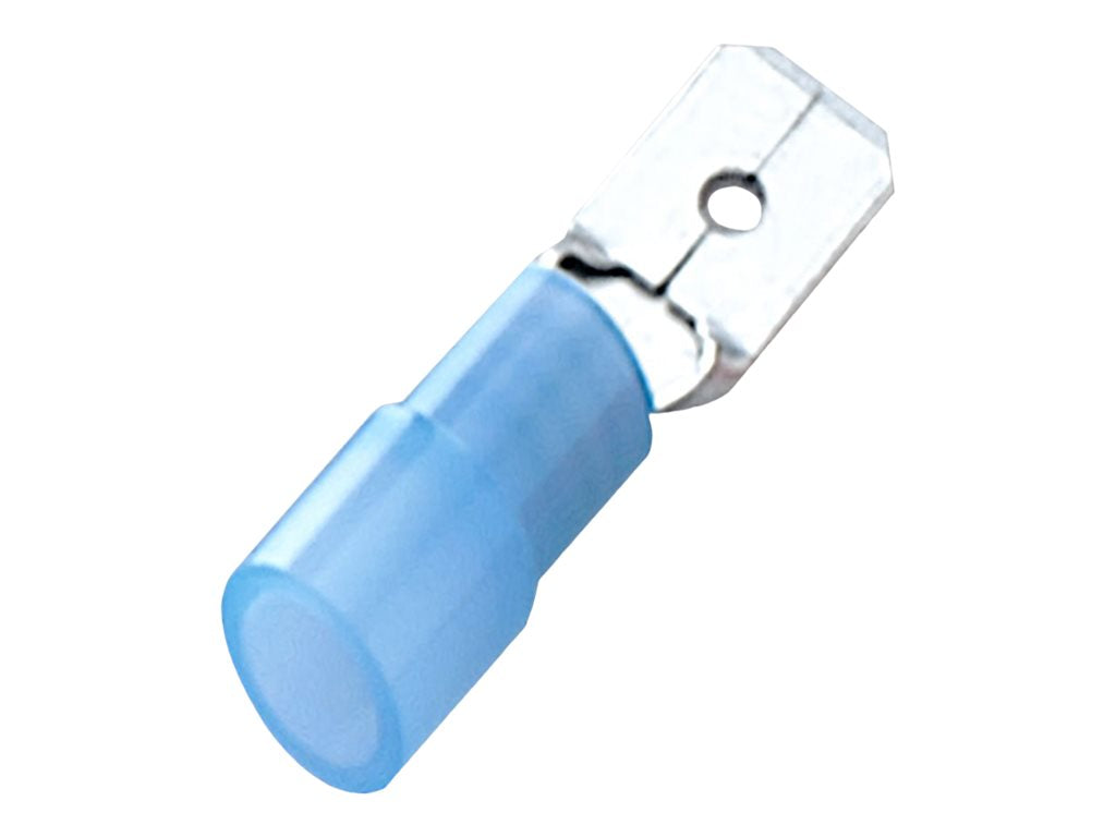 Panduit StrongHold - Male disconnect - loose piece - blue (pack of 25) EDNF14-187MB-Q