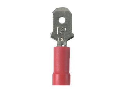 Panduit StrongHold - Male disconnect - loose piece - red (pack of 50) EDV18-250M-L
