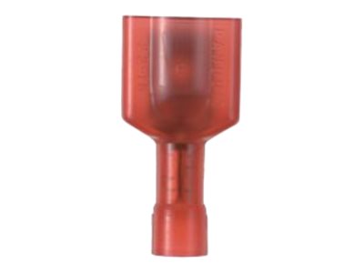 Panduit StrongHold - Male disconnect - red (pack of 50) EDNF18250FIMB-L