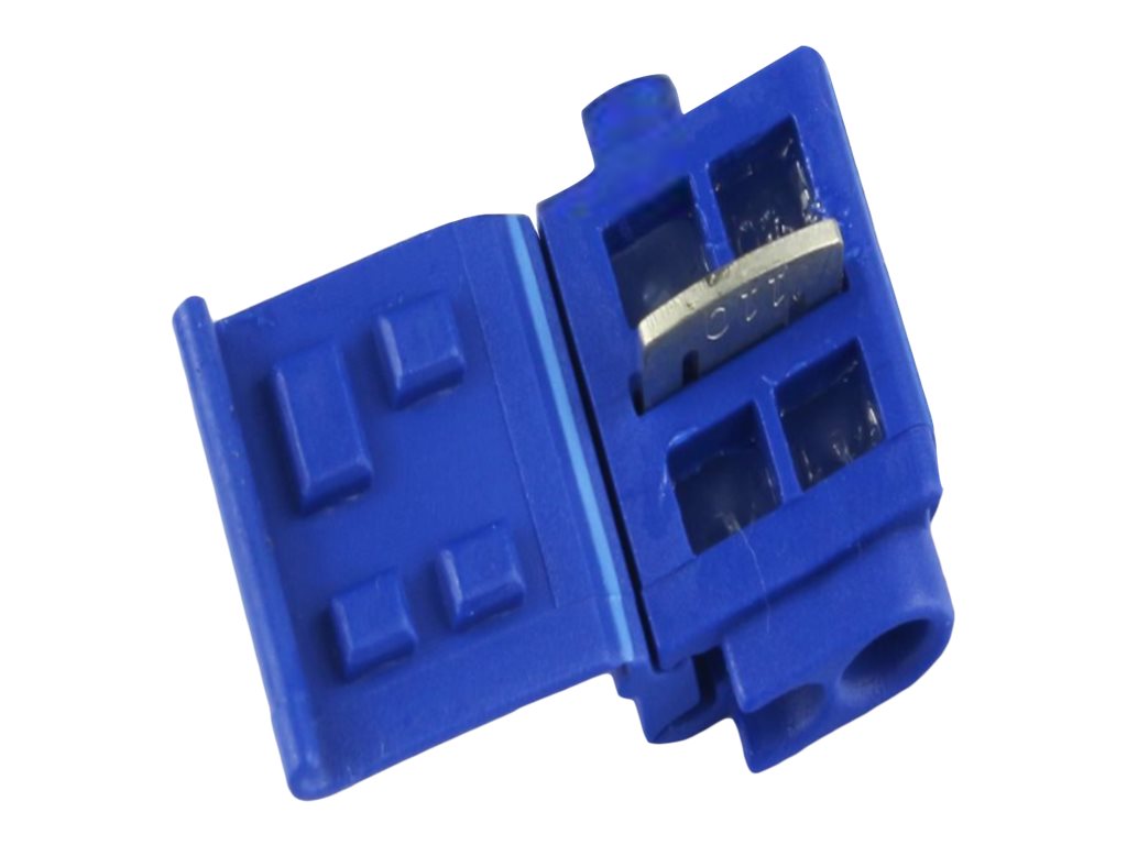 Panduit StrongHold - Quick splice connector - blue (pack of 25) EQSP14D-Q