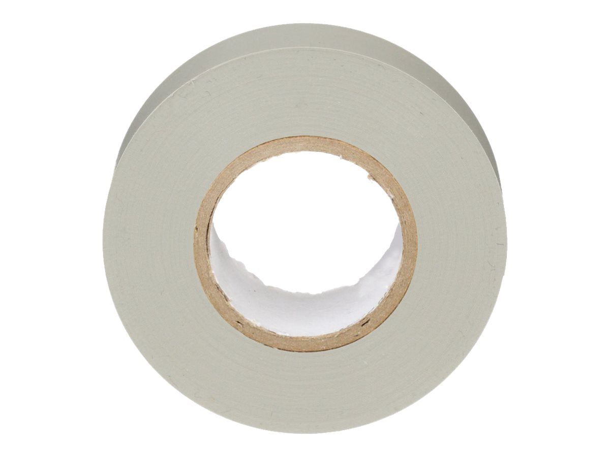 Panduit StrongHold ST17 Series - Electrical insulation tape - 0.75 in x 66 ft - polyvinyl chloride (PVC) - gray ST17-075-66GY