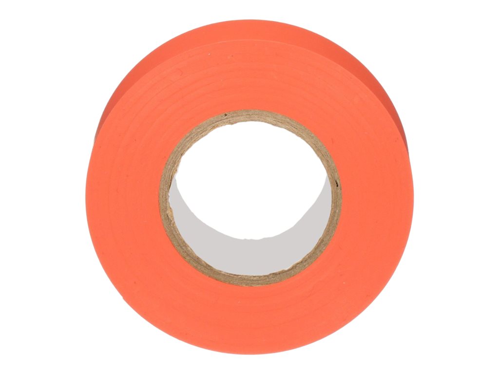 Panduit StrongHold ST17 Series - Electrical insulation tape - 0.75 in x 66 ft - polyvinyl chloride (PVC) - orange ST17-075-66OR