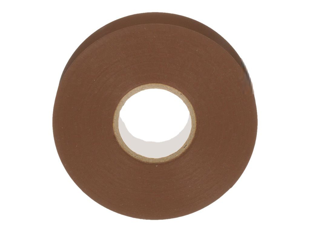 Panduit StrongHold ST35 Series - Electrical insulation tape - 0.75 in x 66 ft - polyvinyl chloride (PVC) - brown ST35-075-66BR