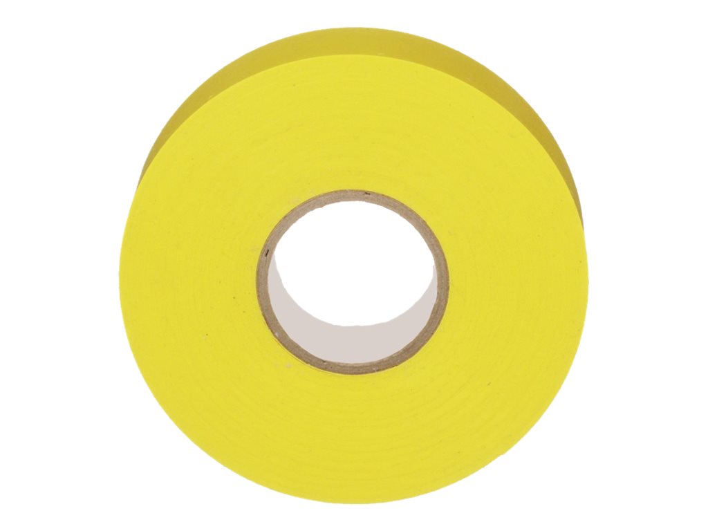 Panduit StrongHold ST35 Series - Electrical insulation tape - 0.75 in x 66 ft - polyvinyl chloride (PVC) - yellow ST35-075-66YL