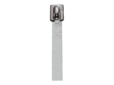 Panduit StrongHold Standard - Cable tie - indoor, outdoor - 2.2 ft - metallic (pack of 100) IMLT203S-C