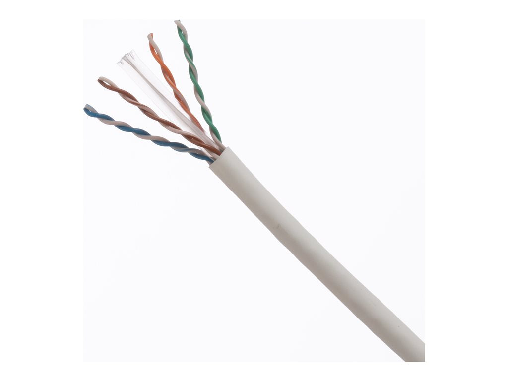 Panduit TX6000 - Bulk cable - 10 ft - U/UTP, Unshielded - CAT 6 - indoor, plenum - yellow PUP6004YL-WLPZ