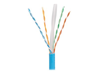 Panduit TX6000 - Bulk cable - 1000 ft - UTP - CAT 6 - indoor - blue PUC6004BU-FE