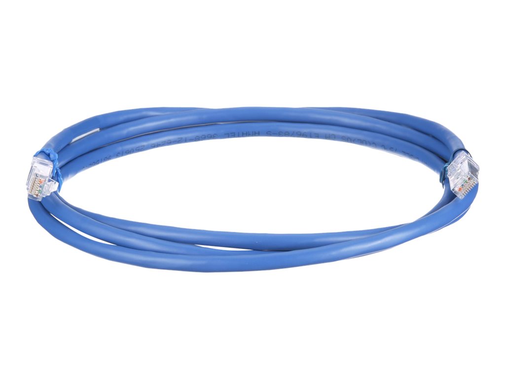 Panduit TX6A 10Gig - Patch cable - RJ-45 (M) to RJ-45 (M) - 49 ft - UTP - CAT 6a - IEEE 802.3af/IEEE 802.3at/IEEE 802.3bt - booted, UTP6AX1.5MBL