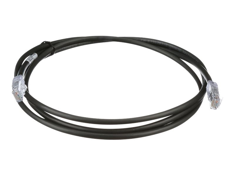 Panduit TX6A 10Gig - Patch cable - RJ-45 (M) to RJ-45 (M) - 7.9 in - 0.3 in - UTP - CAT 6a - IEEE 802.3af/IEEE 802.3at/IEEE 802.3bt UTP6AX0.2MBL