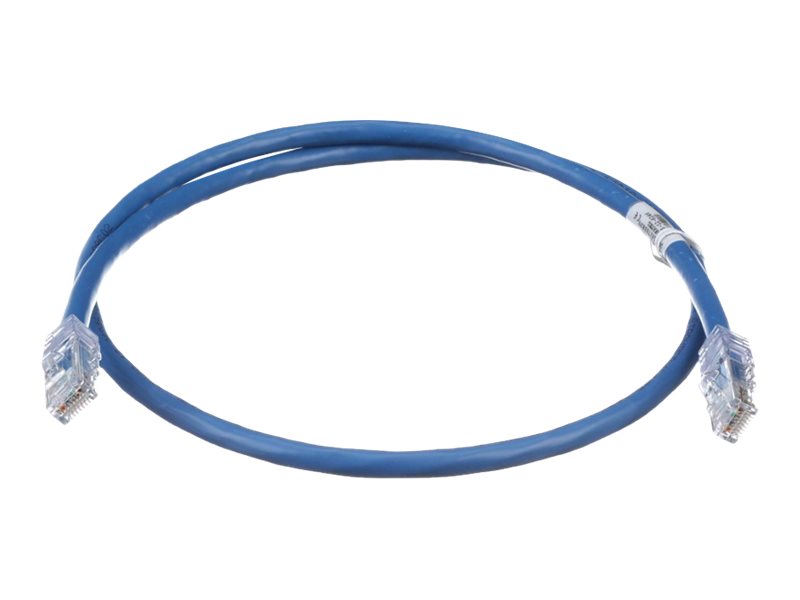 Panduit TX6A 10Gig - Patch cable - RJ-45 (M) to RJ-45 (M) - 7.9 in - UTP - CAT 6a - IEEE 802.3af/IEEE 802.3at/IEEE 802.3bt - UTP6AX0.2M
