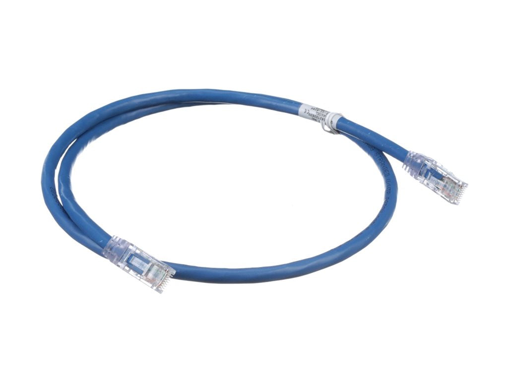 Panduit TX6A 10Gig - Patch cable - RJ-45 (M) to RJ-45 (M) - 7.9 in - UTP - CAT 6a - IEEE 802.3af/IEEE 802.3at/IEEE 802.3bt - UTP6AX0.2MOR