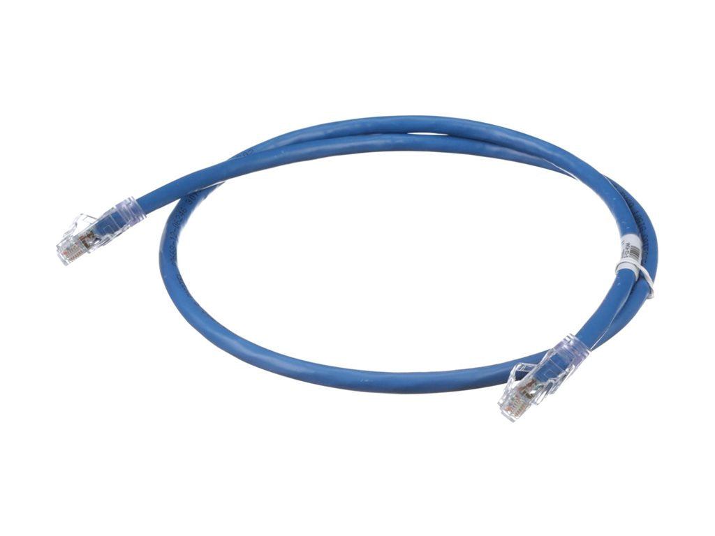 Panduit TX6A 10Gig - Patch cable - RJ-45 (M) to RJ-45 (M) - 7.9 in - UTP - CAT 6a - IEEE 802.3af/IEEE 802.3at/IEEE 802.3bt - UTP6AX0.2MOR
