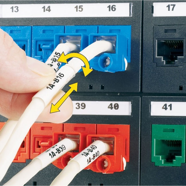 Panduit Turn-Tell Wire & Cable Label R100X150V1T