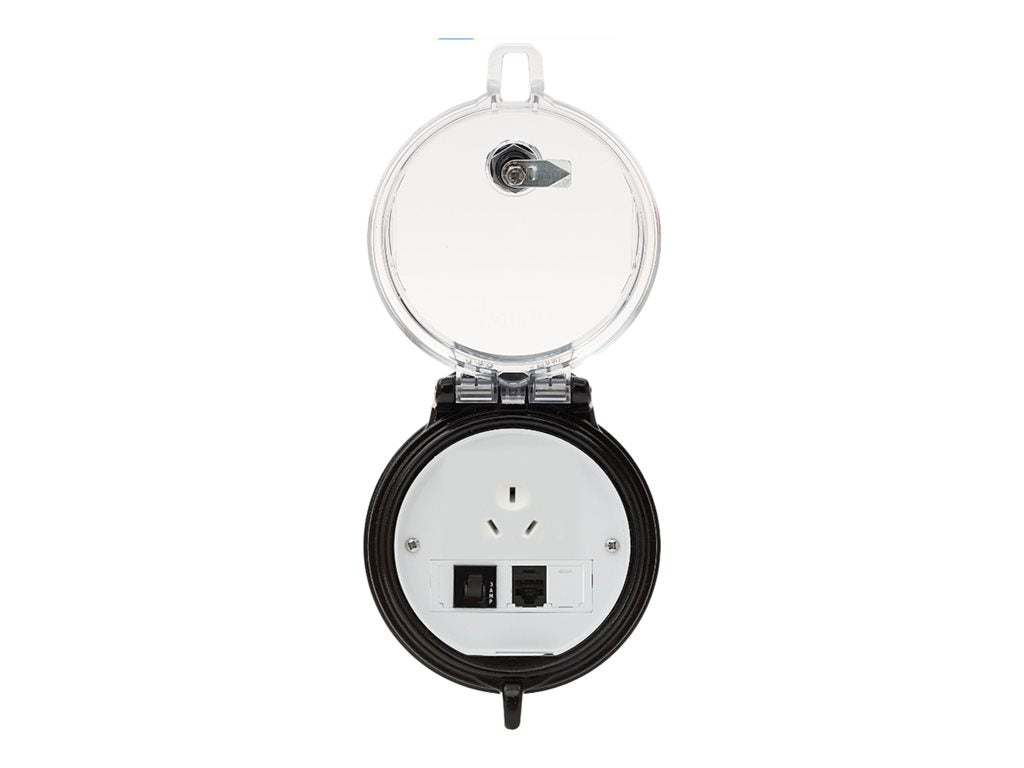 Panduit VeriSafe - Faceplate - CAT 5e - RJ-45 DAP4BC-I3-5