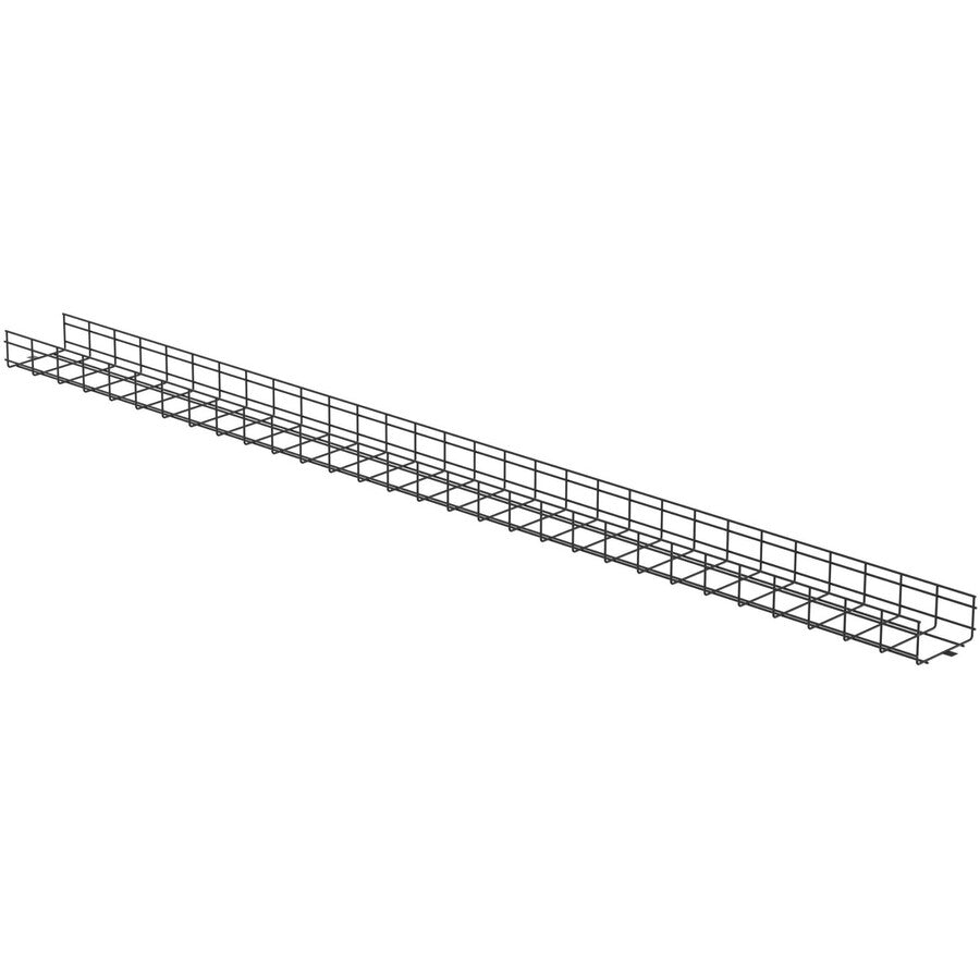 Panduit Wire Basket 4" H x 18" W, Black Powdered Coated