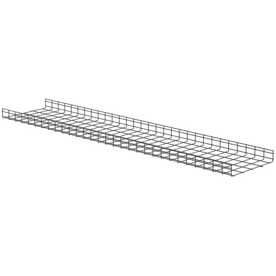 Panduit Wire Basket 4" H x 24" W, Black Powdered Coated