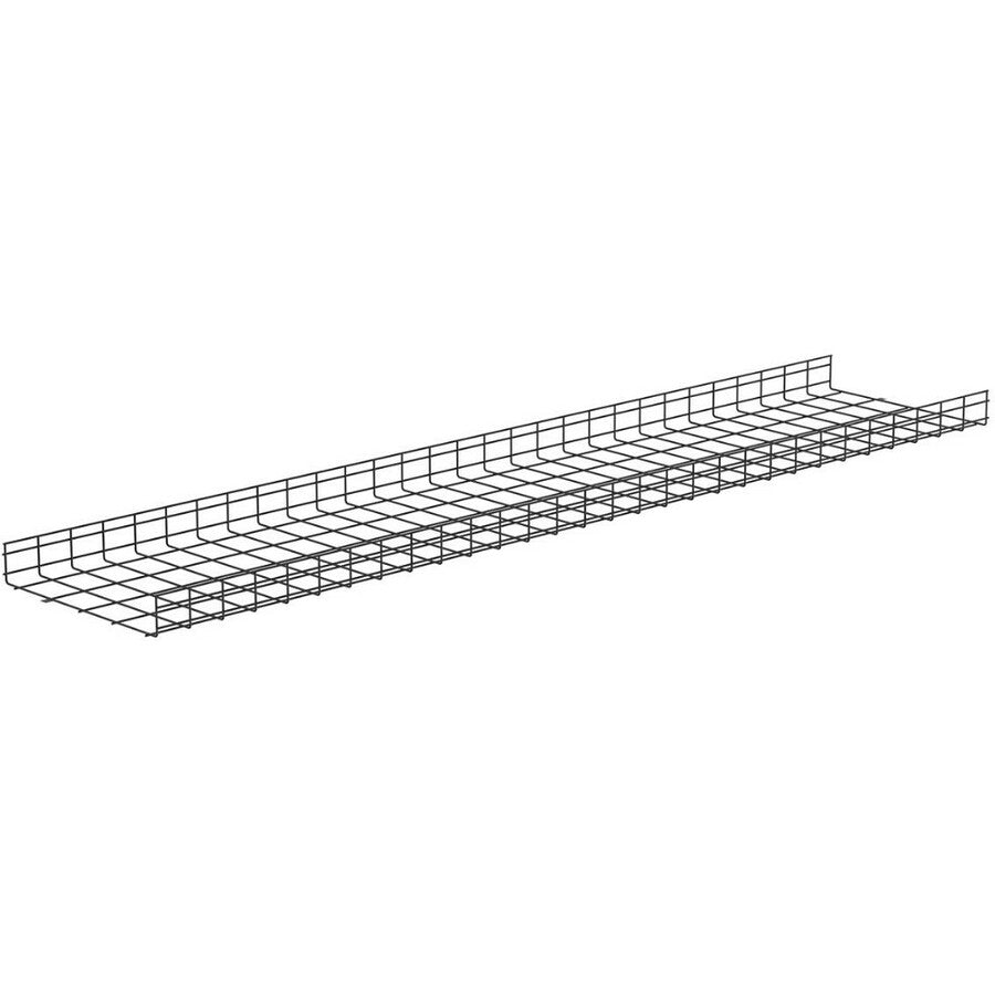 Panduit Wire Basket 4" H x 24" W, Black Powdered Coated