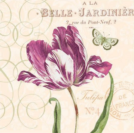 Paper Cocktail Napkin - Tulipa