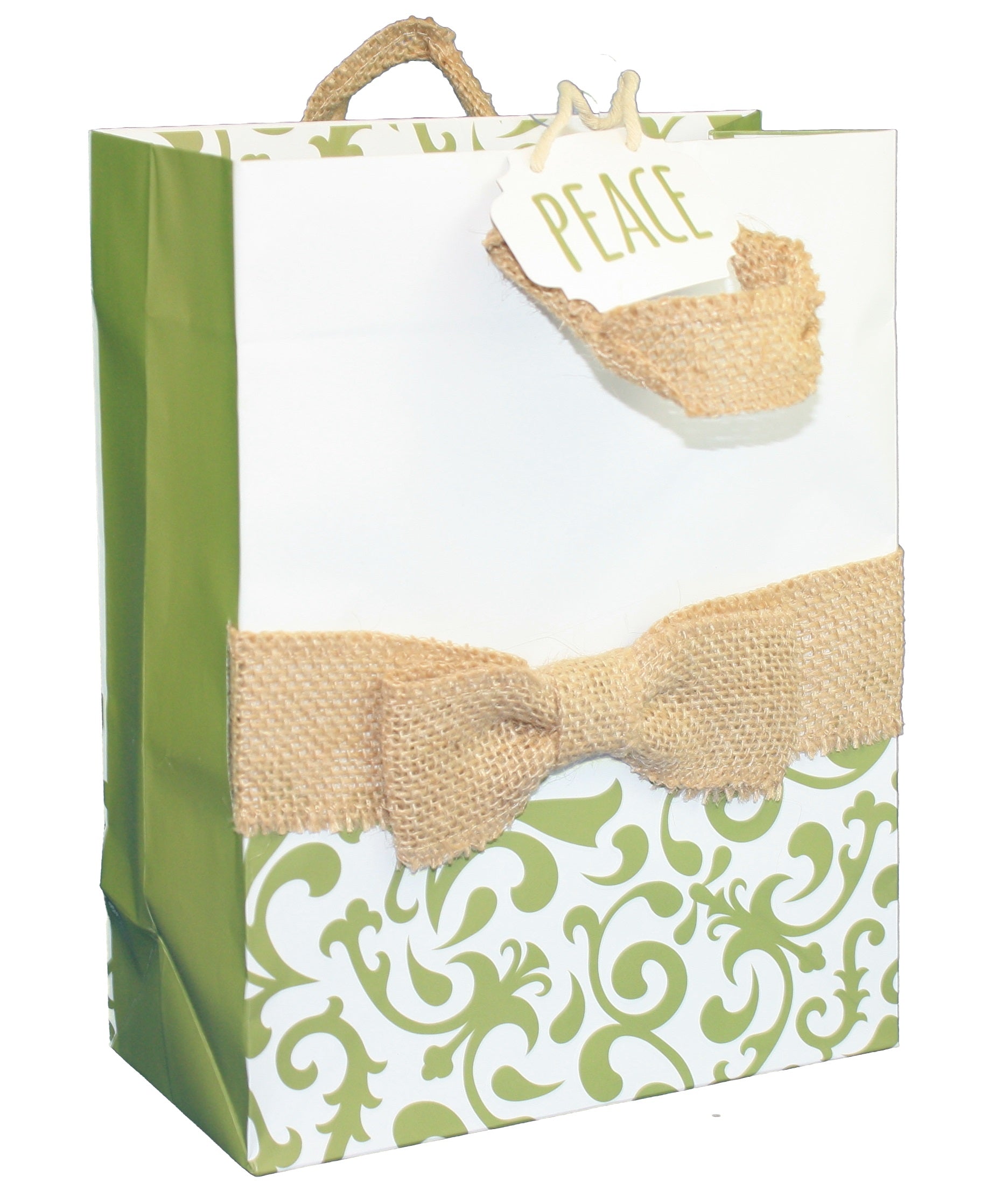 Paper Images Handmade Gift Bag - Pinecones Medium