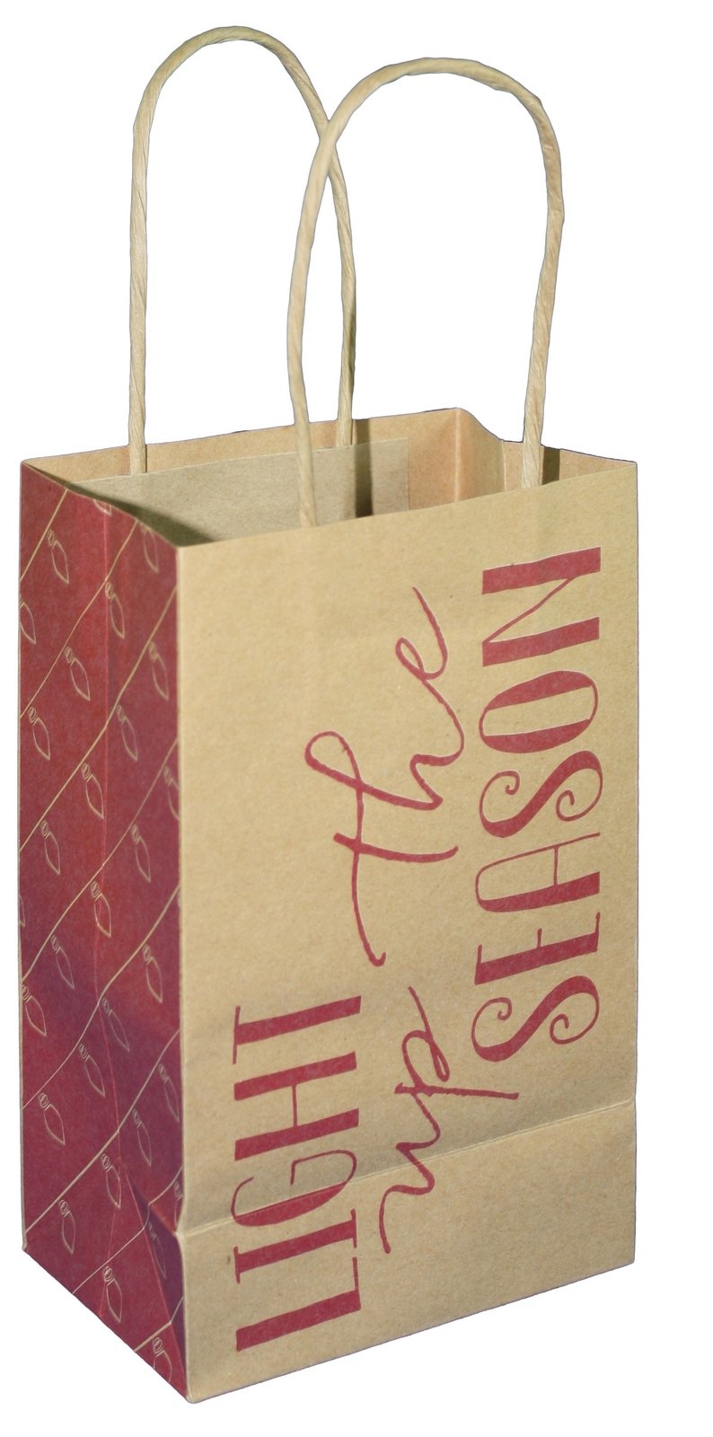 Paper Images Kraft Gift Bag - Light Up The Jr Cub