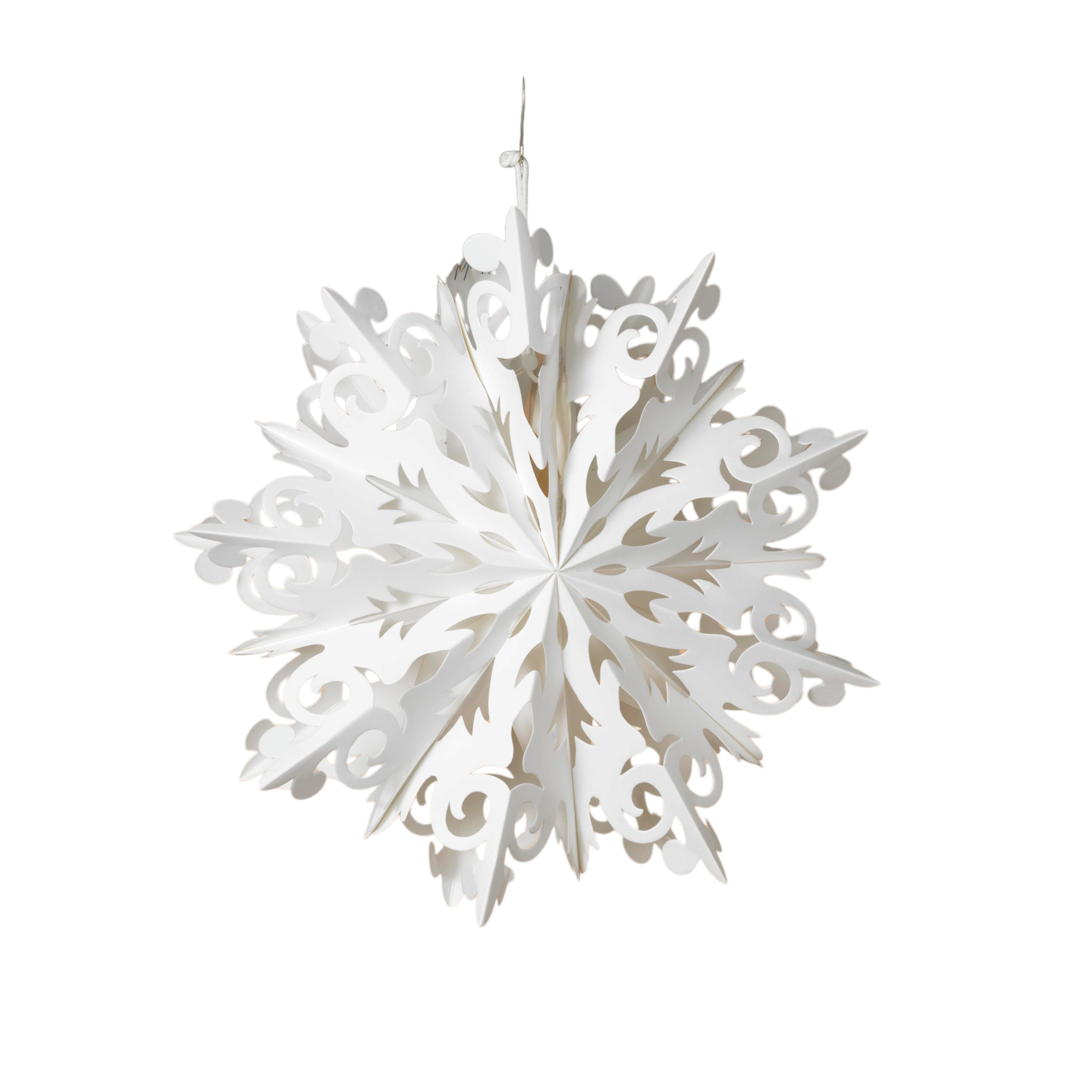Paper Snowflake Ornament - 12 Inch