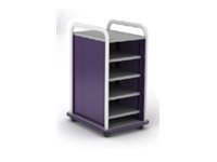 Paragon A&D Crossfit Storage - Trolley - 6 shelves - 16 gauge tubular steel, TFM CFS42OFSHLV-918IZI