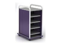 Paragon A&D Crossfit Storage - Trolley - 6 shelves - 16 gauge tubular steel, TFM CFS42OFSHLV-918XZX