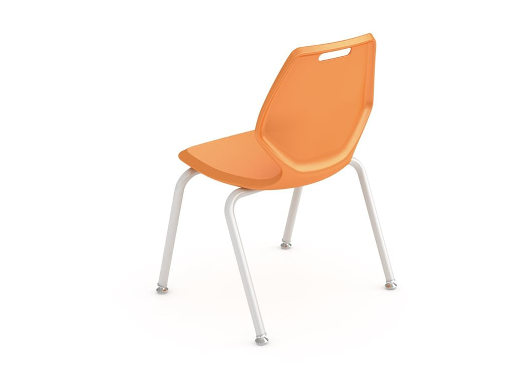 Paragon A&D Ready - Chair - injection molded polypropylene - orangesicle READY4L14C-XZ