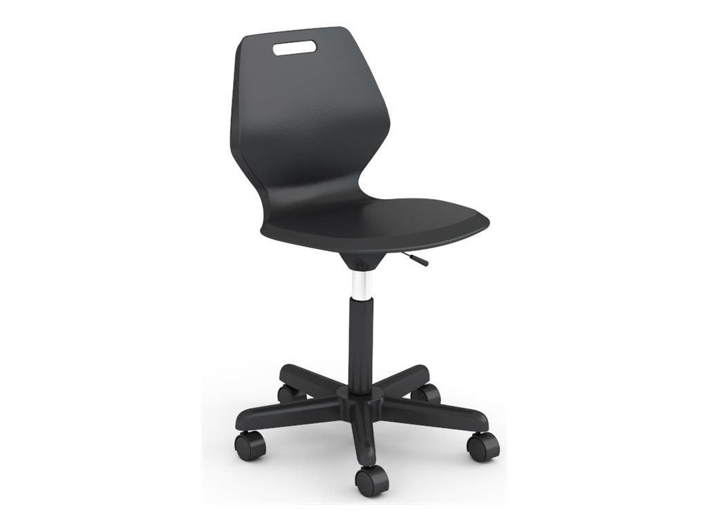 Paragon A&D Ready - Chair - swivel - injection molded polypropylene - purple READYCHRA-PZ