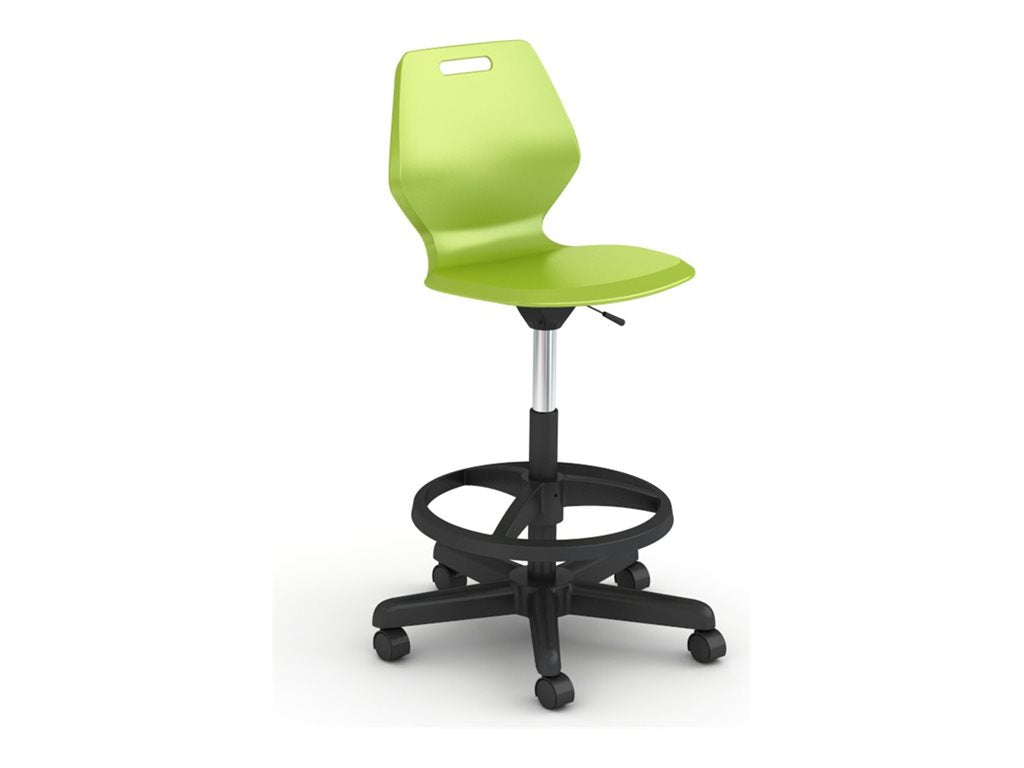 Paragon A&D Ready - Stool - swivel - injection molded polypropylene - purple READYSTLA-PZ