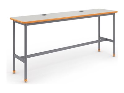 Paragon Chargebar - Standing desk - frost - wisdom base CHARGEBAR-722442-918AZA