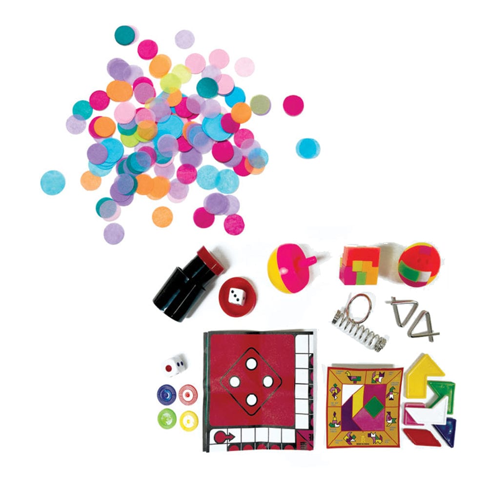 Party Hats Cone Celebration Crackers - 10 Inch - 8 Per Box