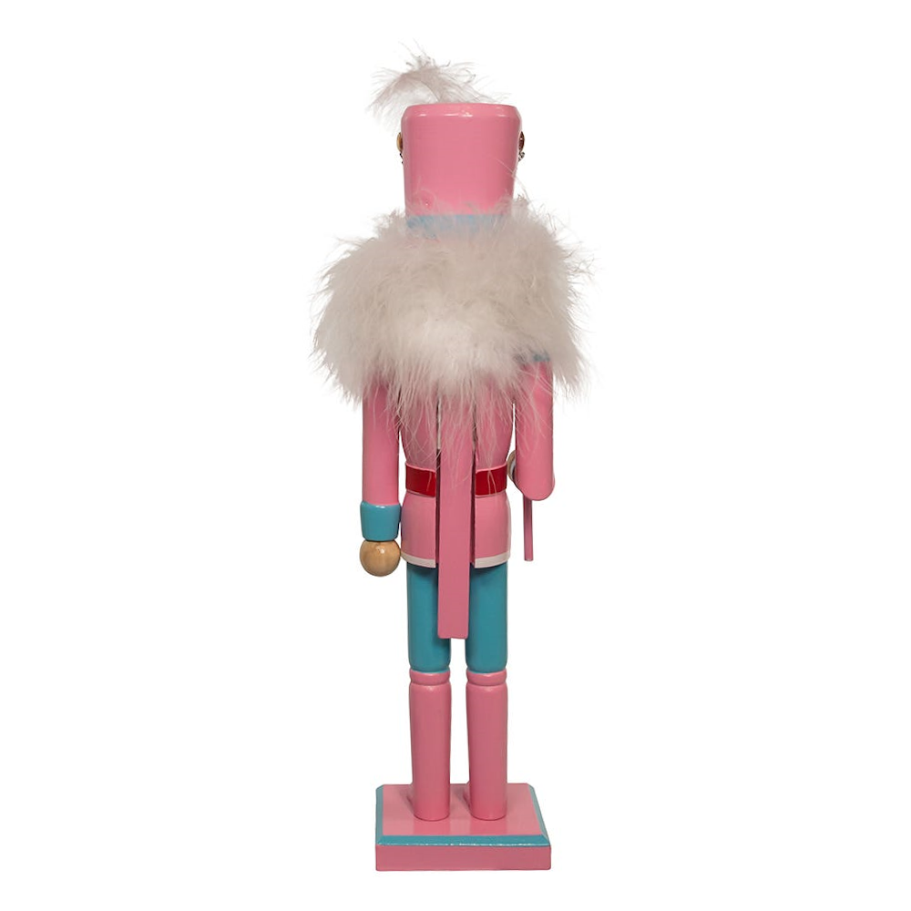 Pastel Soldier Nutcracker - 15 Inch - Pink