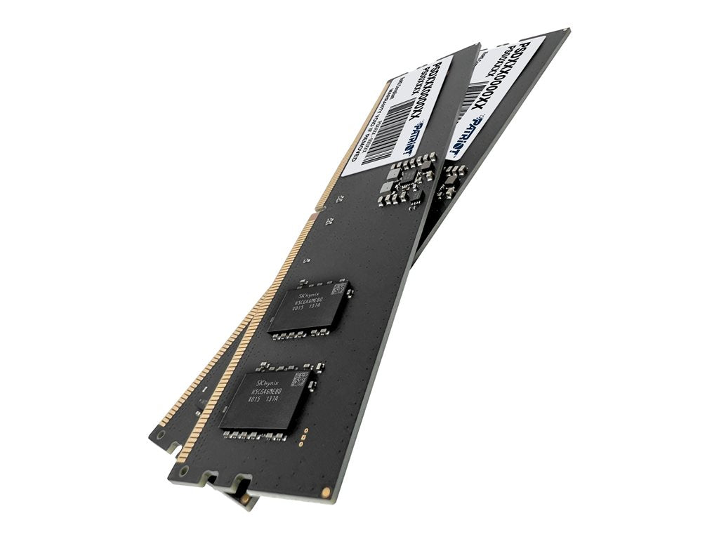 Patriot Signature Line - DDR5 - kit - 16 GB: 2 x 8 GB - DIMM 288-pin - 5200 MHz / PC5-41600 - CL42 - 1.1 V - unbuffered - on-die PSD516G5200K