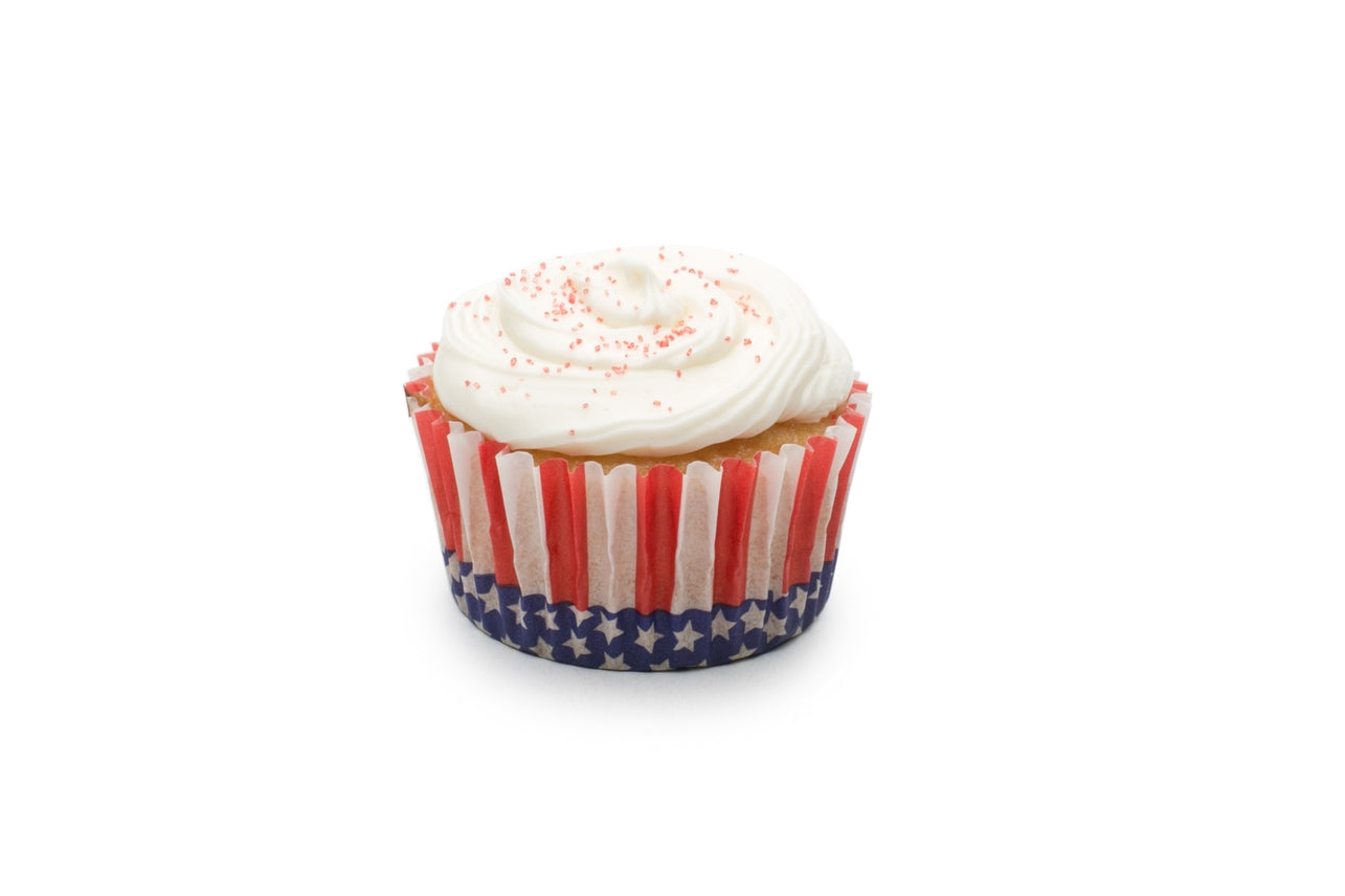 Patriotic Cupcake Liners - 50 Count