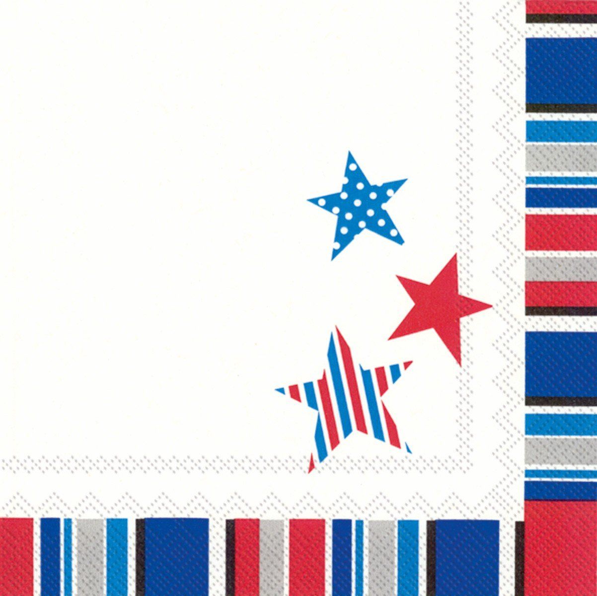 Patriotic Picnic Star - Salad/Dessert Plate